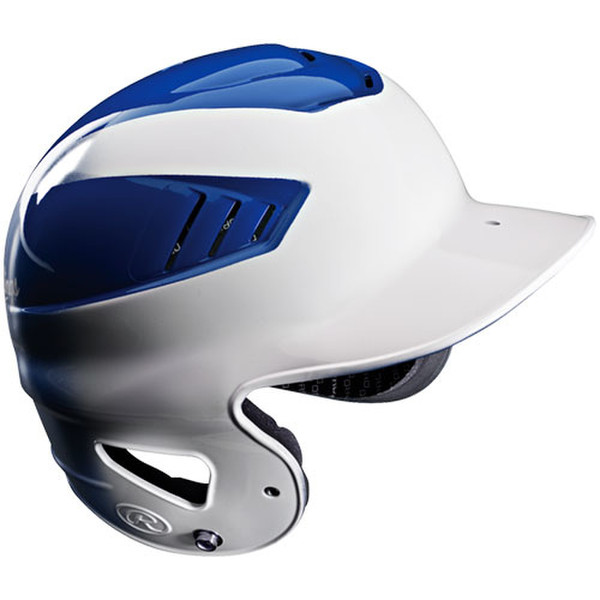 Rawlings CoolFlo Unisex ABS synthetics,Plastic Black,Blue safety helmet