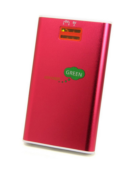 Concept Green Energy Solutions CG3600 Lithium Polymer (LiPo) 3600mAh Red