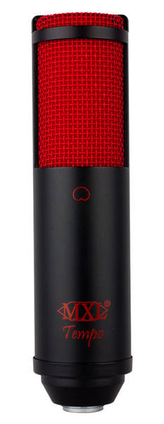 MXL Tempo KR Interview microphone Wired Black,Red