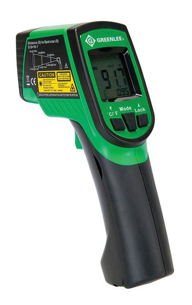 Greenlee TG-2000 Infrared environment thermometer Черный, Зеленый