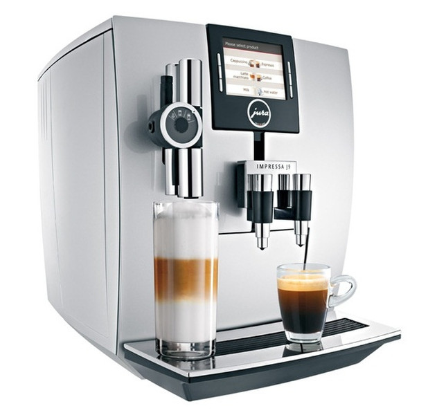 Jura Impressa J9.3 One Touch TFT Espresso machine 2.1л 16чашек Cеребряный