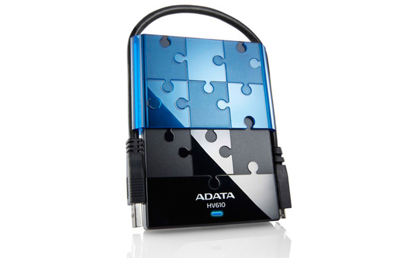 ADATA DashDrive HV610 1TB 1000GB Schwarz, Blau