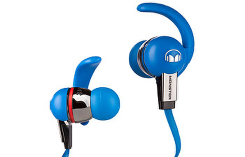 Monster Cable iSport Binaural im Ohr Blau