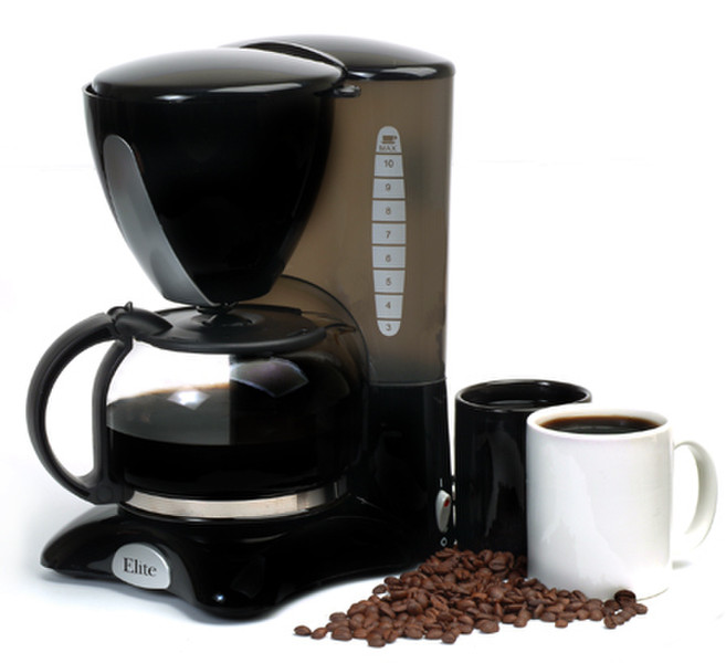 Maxi-Matic EHC-2055 Drip coffee maker 10cups Black coffee maker