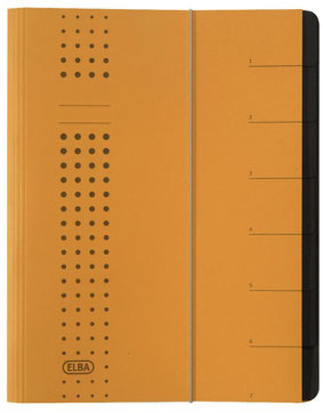 Elba 400002022 Желтый Тонкий картон A4 журнал с разделителями