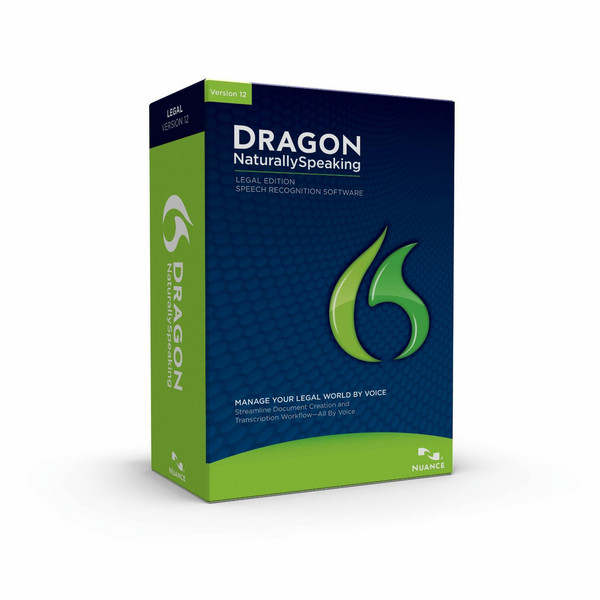 Nuance Dragon NaturallySpeaking 12.0 Legal, UPG