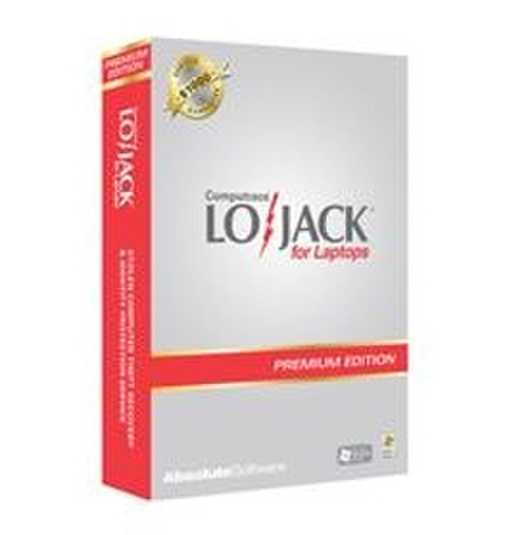 Absolute Software LoJack for Laptops Premium, 3 Year