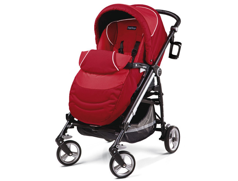 Peg Perego Pliko Switch Easy Drive Traditional stroller 1seat(s) Black,Red,Stainless steel