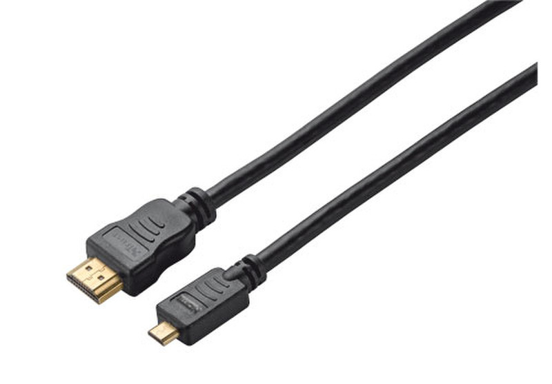 Trust Micro HDMI 1.8м HDMI Micro-HDMI Черный
