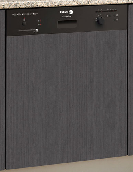 Fagor LFI-040N Semi built-in 12place settings A dishwasher