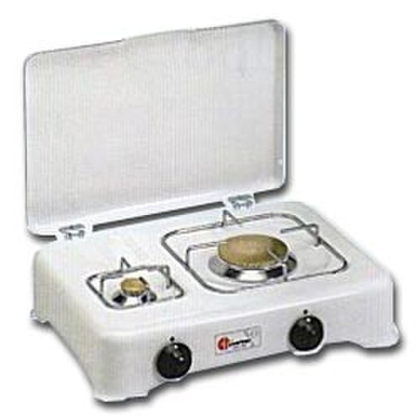 CFParker 5325 Tabletop Gas White hob