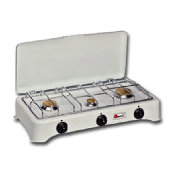 CFParker 5327 Tabletop Gas White hob