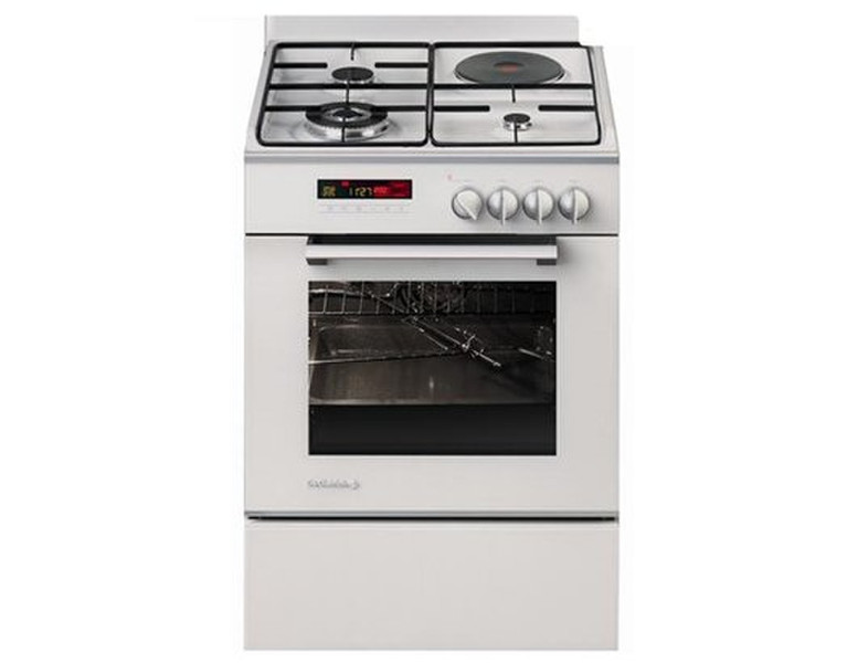 De Dietrich DCM1040W Freistehend Combi hob A Weiß Küchenherd