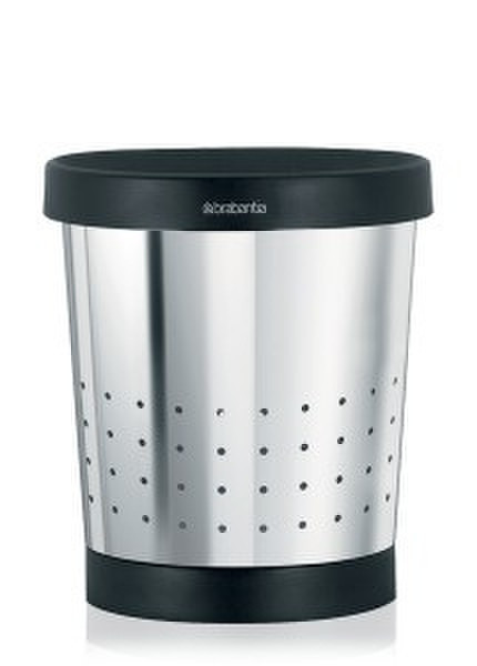 Brabantia 364280 5L Black,Silver waste basket