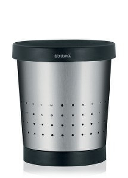 Brabantia 364303 5l Schwarz, Silber Abfallkorb