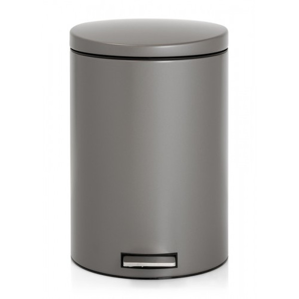 Brabantia 478321 20L Platinum waste basket