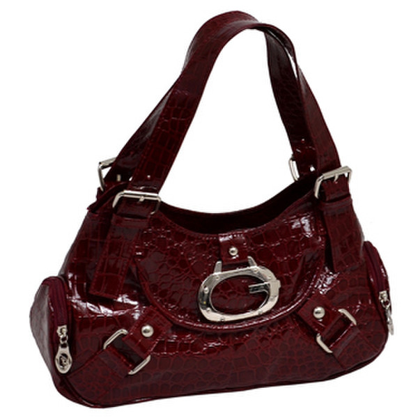Parinda Heather Faux Leather Red