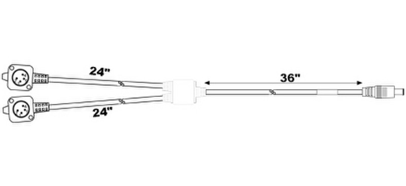 Lind Electronics CBLBA-F00360 power cable