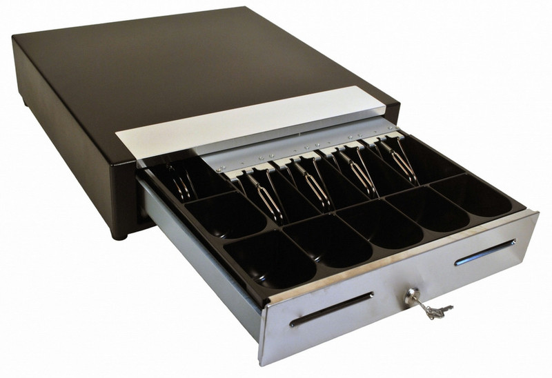 M-S Cash Drawer CF-460-M-B Black cash box tray