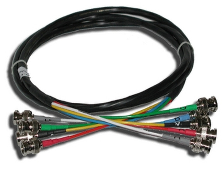 Kramer Electronics CP-5BM/5BM-6 1.8м BNC BNC Черный коаксиальный кабель