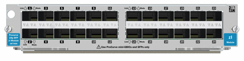 HP ProCurve Switch 5400zl 24p Mini-GBIC Module Netzwerkkarte