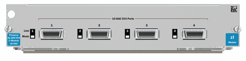 HP ProCurve Switch 5400zl 4p 10-GbE CX4 Module сетевая карта