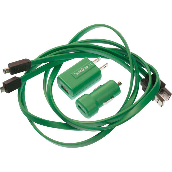 Mizco EKU-PK2-GR Auto,Indoor Green mobile device charger