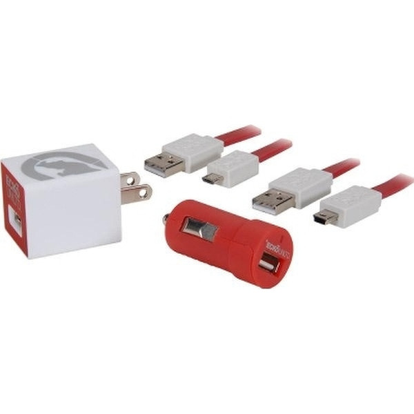 Mizco EKU-PKBB-RD Auto,Indoor Red mobile device charger