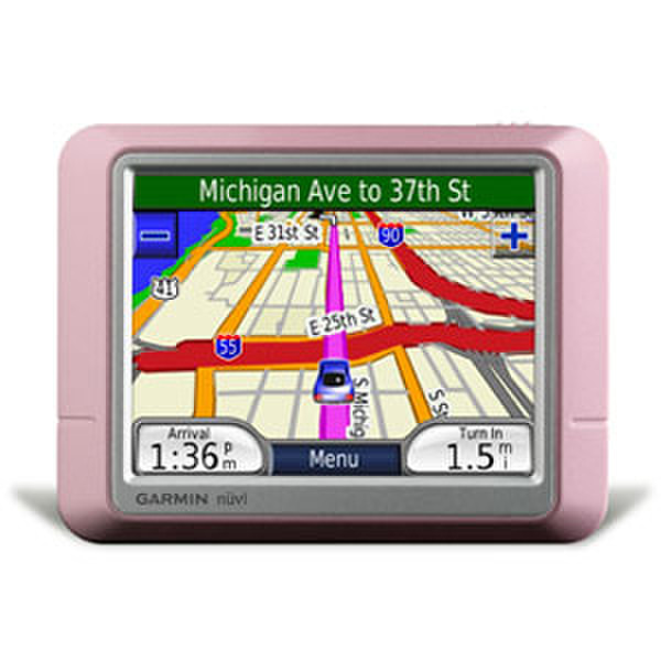 Garmin nüvi 200 DACH Pink Портативный ЖК Сенсорный экран 147.42г навигатор