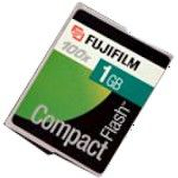 Fujitsu Memory Card CompactFlash x100 1GB 1GB CompactFlash memory card