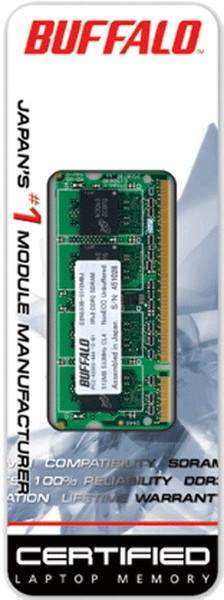 Buffalo RAM SO-DIMM DDR2 2GB / 667Mhz 2GB DDR2 667MHz memory module
