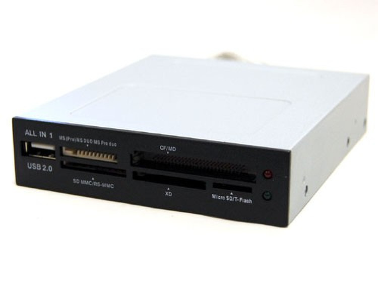 Bytecc U2CR-318 Внутренний USB 2.0 Черный устройство для чтения карт флэш-памяти