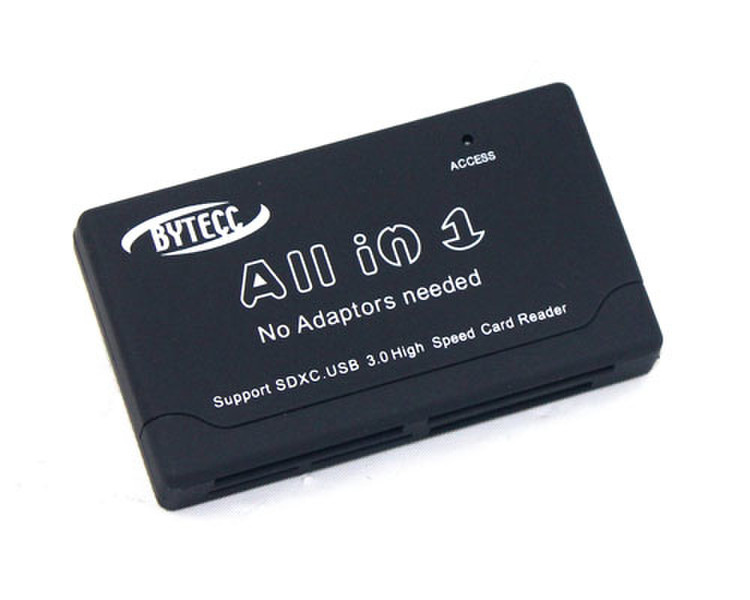 Bytecc USB3.0 6-slots All-In-1 USB 3.0 Черный устройство для чтения карт флэш-памяти