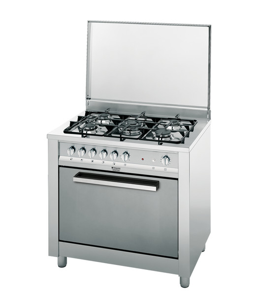 Hotpoint CP97SG1 /HA Отдельностоящий Gas hob Нержавеющая сталь