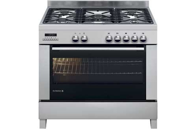 De Dietrich DCM1090X Freestanding Gas hob B Stainless steel cooker