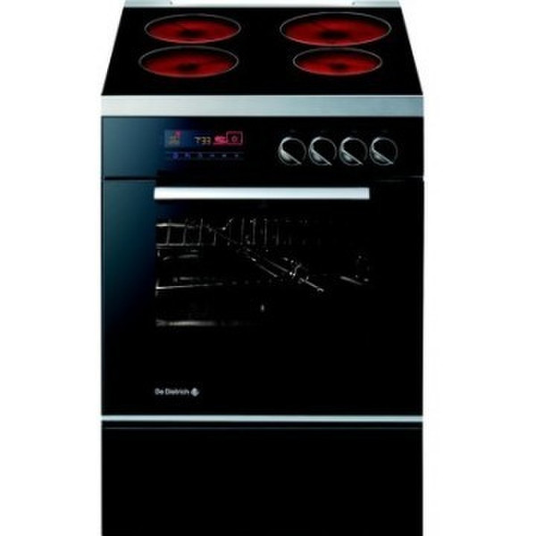 De Dietrich DCV968B Freistehend Electric hob A Schwarz Küchenherd