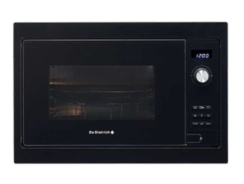 De Dietrich DME1129B Built-in 26L 900W Black microwave