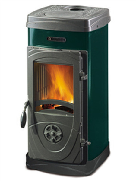 La Nordica Super Junior freestanding Firewood Green,Grey stove