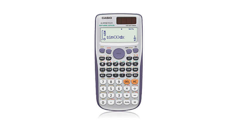 Casio FX-991DE Plus Настольный Scientific calculator Cеребряный