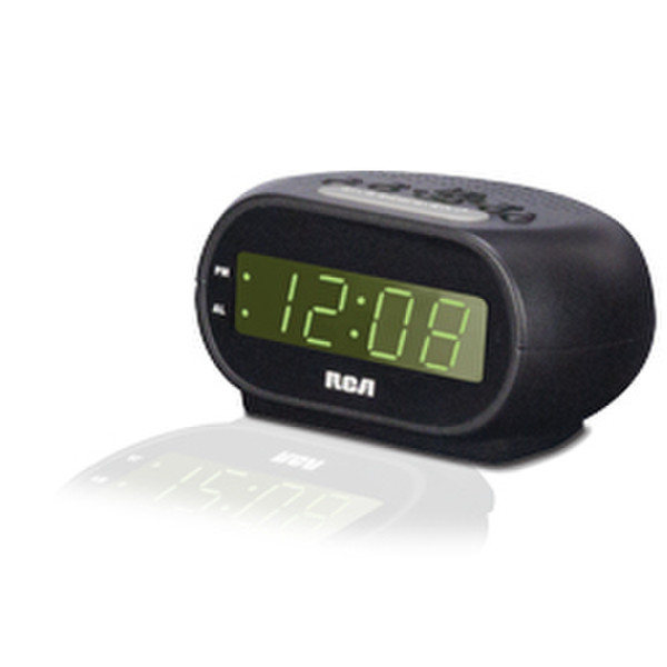Audiovox RCD20 Black alarm clock