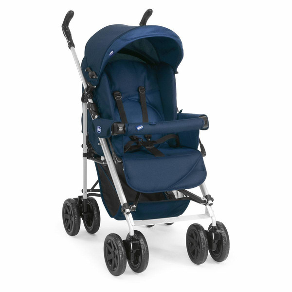 Chicco Enjoy Fun Lightweight stroller 1seat(s) Black,Blue,Stainless steel