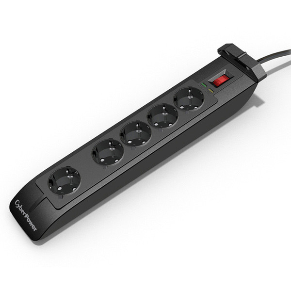 CyberPower SB0501BA 5AC outlet(s) 250V 1m Black surge protector