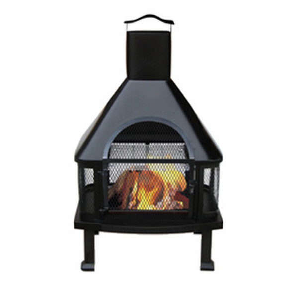 Blue Rhino WAF1013C Freestanding fireplace Firewood Black fireplace