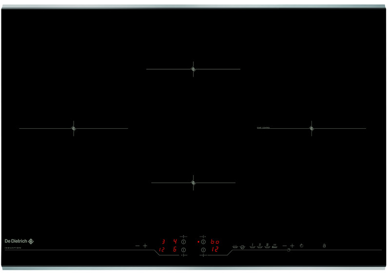 De Dietrich DTI1008X Встроенный Индукционная Черный плита