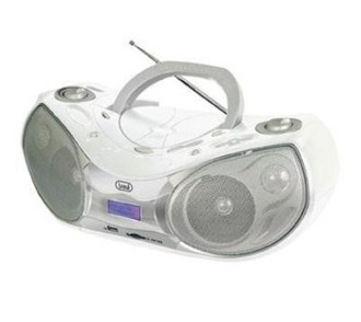 New Majestic AH-231 MP3 USB SD Analog White CD radio