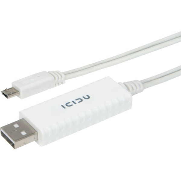 ICIDU Micro USB Flowing Light Cable 1м USB A Micro-USB A