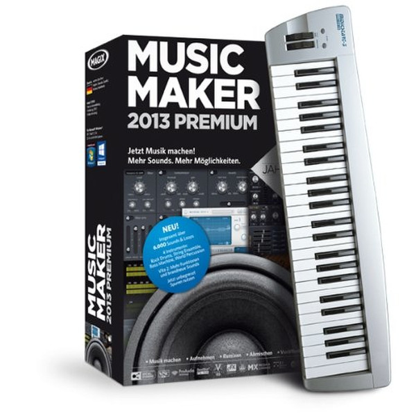 Magix Music Maker 2013 Control