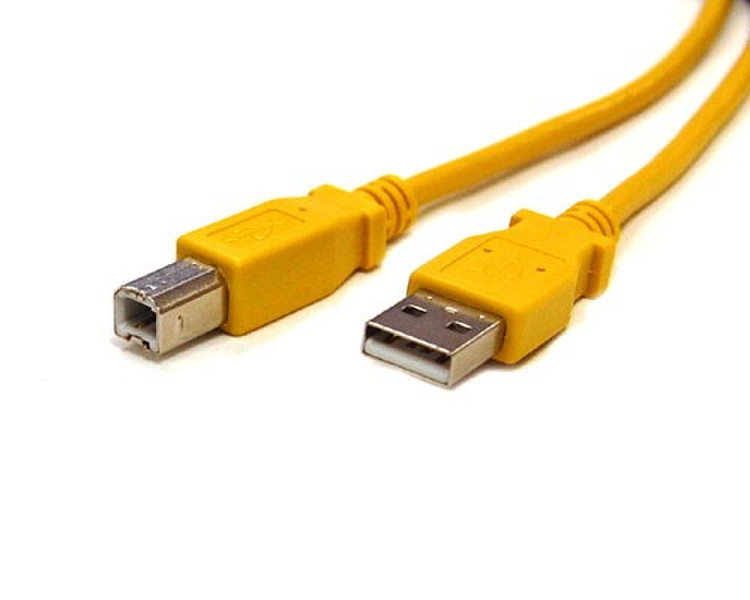 Bytecc 10ft. USB 2.0 A/USB 2.0 B M/M 3.04м USB A USB B Желтый