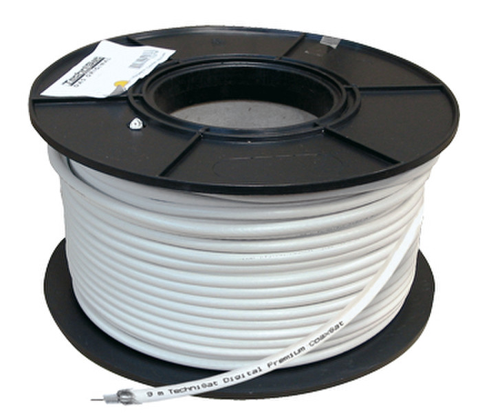 TechniSat 0001/3106 100m White coaxial cable