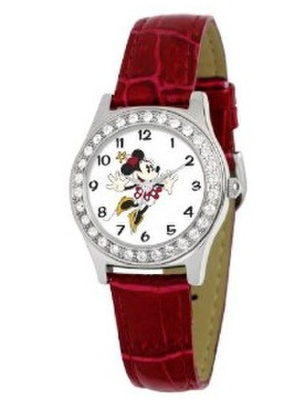 Disney Minnie Наручные часы Женский Кварц Cеребряный